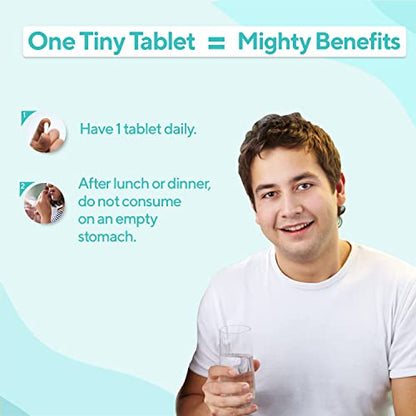 Zingavita Multivitamin for Men - 120 Tablets | 41+ Vitamins, Omega 3 & Essential Blend | 1 Daily