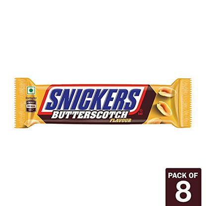 Snickers Butterscotch Flavor Chocolates Valentines Day Gift Pack- 40g Bar x pack of 8