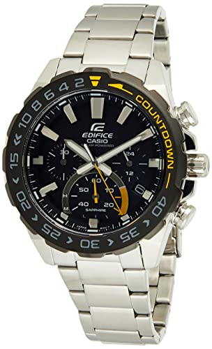 Casio Analog Black Dial Men's Watch-EFS-S550DB-1AVUDF (ED475)