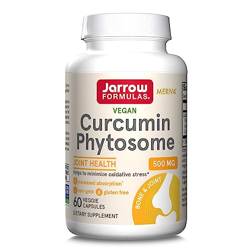 Jarrow Formulas Curcumin Phytosome , Promotes Joint Nutrition, 500 mg, 60 Capsules