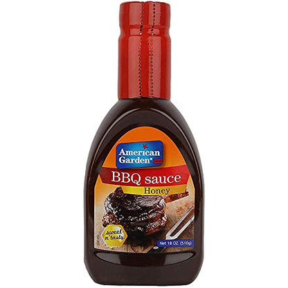 American Garden American Garden Honey BBQ Sauce, 510g, Small, Red