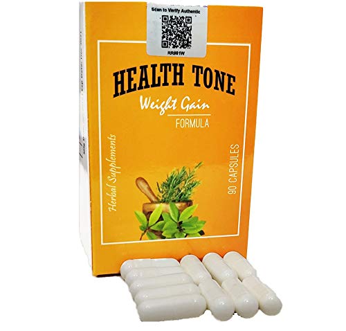 Winlip Original Health Tone Herbal Weight Gain Capsules 500mg, 90 Count