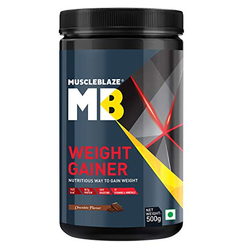 MuscleBlaze Weight Gainer - 500 g (Chocolate)