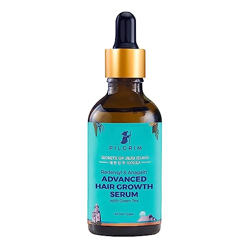 Pilgrim Redensyl 3% + Anagain 4% Advanced Hair Growth Serum With Natural Ingredients For Unisex, 50ml