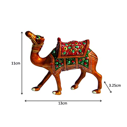 Handicrafts Paradise metal enamelled desert safari camel