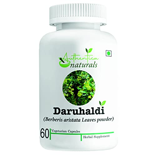 Authentica naturals Daruhaldi Capsules for better skin | 850 mg (60 Vegetarian Capsules)