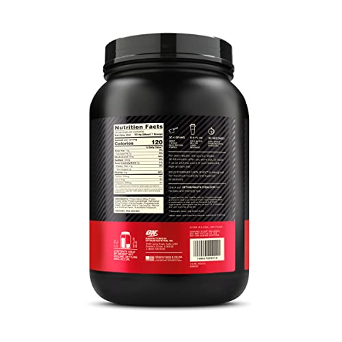 Optimum Nutrition Gold Standard 100% Whey Protein Powder 2 lbs, 907 g (Double Rich Chocolate)