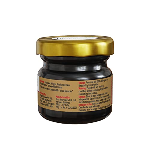 TrueBasics Shilajit Resin, with 80+ Trace Minerals, for Immunity, 20 g