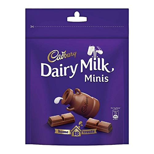 Cadbury Dairy Milk Chocolate Home Treats Pack, 126g