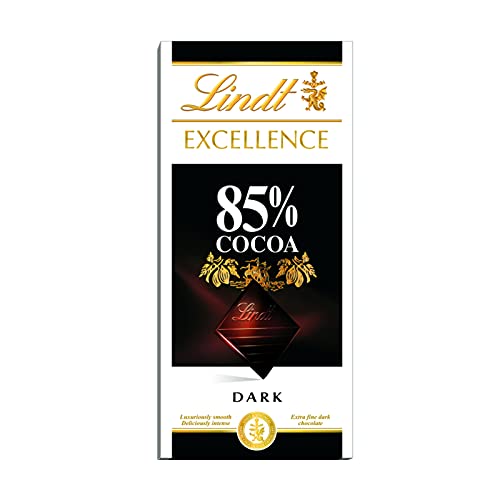 LINDT EXCELLENCE 85% Cocoa Extra Fine Dark Chocolate 100g