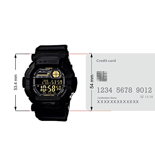 Casio G-Shock Digital Grey Dial Men GD-350-1BDR (G441)