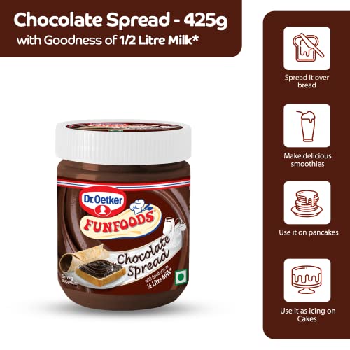 Funfoods Chocolate Fudge Spread, 350g