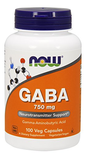 Now Foods GABA Vcap (750 mg) -100 Vcaps