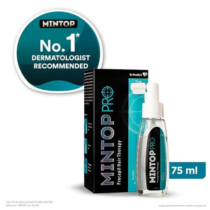 Dr. Reddy's Mintop Pro Hair Serum fortified with Procapil & Redensyl helps reduce hair fall for both Men & women - 75ml