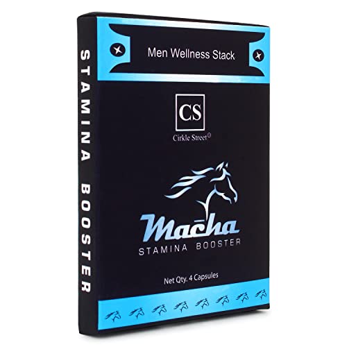 CIRKLE STREET Macha Shilajit Capsules for Men |Pack of 4 Capsules (MACHA_SHILAJIT_4)