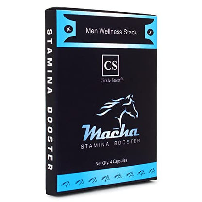 CIRKLE STREET Macha Shilajit Capsules for Men |Pack of 4 Capsules (MACHA_SHILAJIT_4)