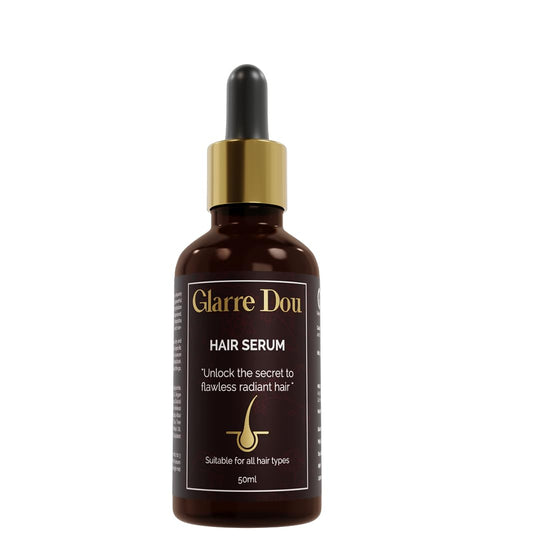 Glarre Dou Serum with Biotin & Redensyl Natural Oil Extracts Based - Argan Oil, Tea Tree Oil, Jajoba & For Hair Fall Control | For Men & Women - 50 ML