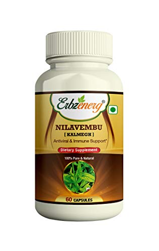 ERBZENERG? Nilavembu (Andrographis paniculata) 60 Capsules-(Pack of 1)