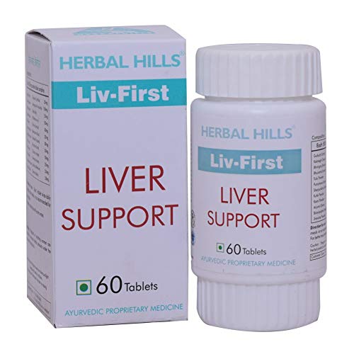 Herbal Hills LIV First Liver Support 60 Tablets (Pack of 1)