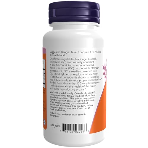 Now Foods Indole-3-Carbinol - 60 Veg Capsules