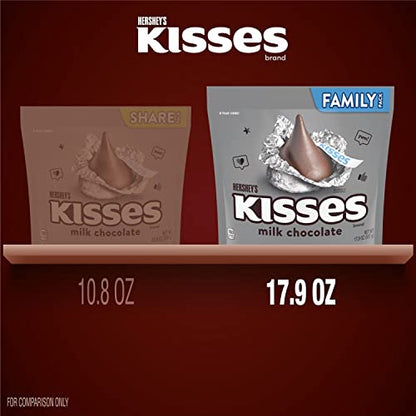 Hershey's Kisses Milk Chocolate, Family Pack, 507 g