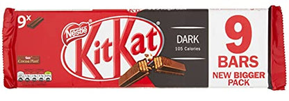 nestle Kitkat 2 Finger Dark Chocolate Biscuit Bar, 186.3 g