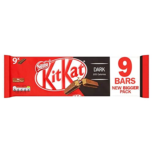 nestle Kitkat 2 Finger Dark Chocolate Biscuit Bar, 186.3 g