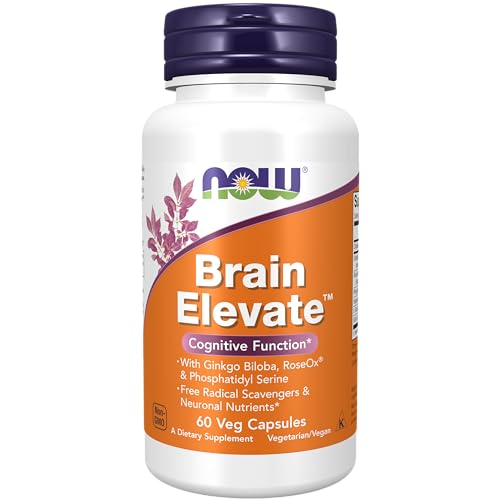 Now Foods Brain Elevate Formula, 60 Vcaps