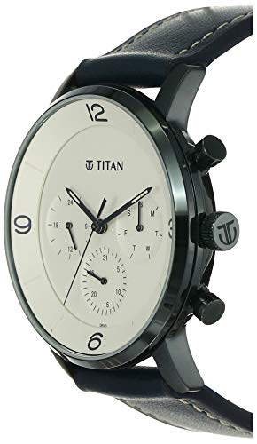 Titan Athleisure Analog White Dial Men's Watch-NN90119QP01/NP90119QP01