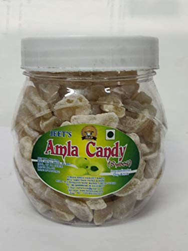 JEET by KSHS Sweet Amla Candy, 100%Organic Packed In Air Tight Container At Room Temperature 400 GMS