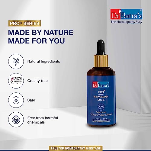 Dr Batra's Pro+ Hair Growth Serum 50 gm, Natural Serum