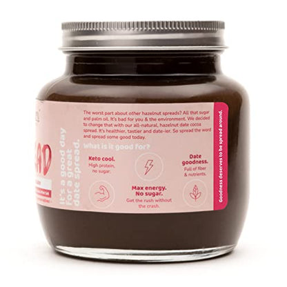 Flyberry Gourmet Dates Spread (Almonds, Hazelnuts, Cocoa) 250 Gms