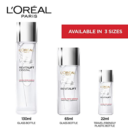 L'Oreal Paris Revitalift Crystal Micro-Essence, Ultra-lightweight facial essence, With Salicylic Acid, For Clear Skin, 65ml