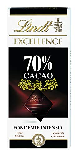 Lindt Excellence 70% Cocoa Dark Chocolate, 100 g