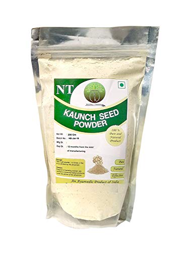 NatureHerbs Kaunch Beej Powder,100 GM(White)