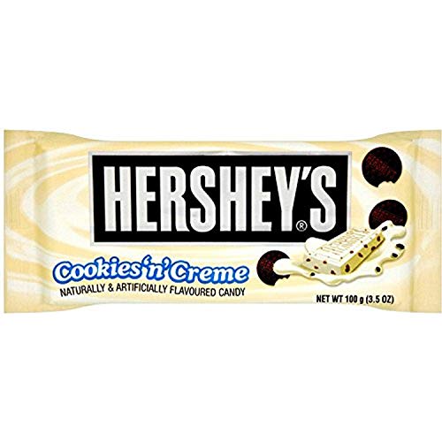 Hershey's Cookies n Creme Chocolate Bar, 100 g
