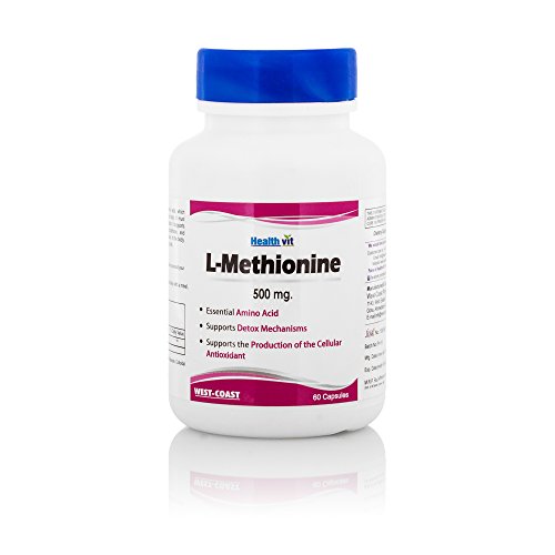 Healthvit L-Methionine 500 mg - 60 Capsules