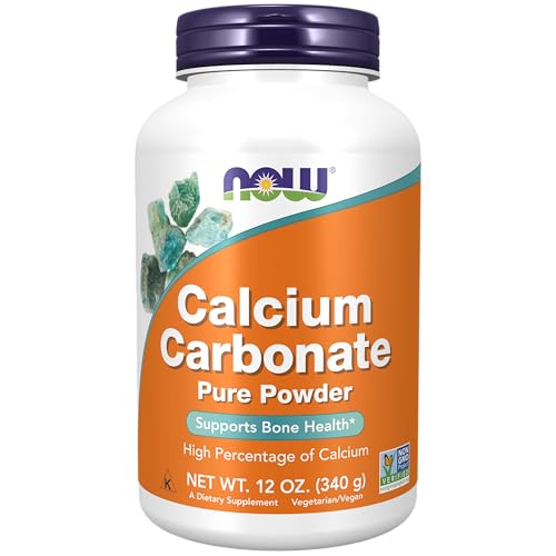 NOW Foods Calcium Carbonate Powder -- 12 oz