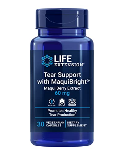 Life Extension Tear Support with Maquibright, 60 mg, 30 Count