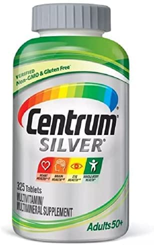 Centrum Adults 50+ Multivitamin or Multimineral Supplement 325 Tablets