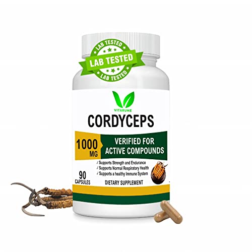 VITARUHE® Cordyceps sinensis extract capsules high dose, 90 pieces