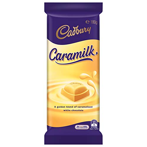 Cadbury Caramilk White Chocolate Bar, 180g