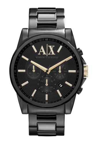 Armani Exchange Outerbanks Analog Black Dial Men's Watch-AX2094