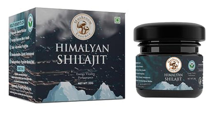 Pure Himalayan Shilajit Resin, Mineral Supplement|20g|for energy and endurance|80% fulvic acid | Shilajit for Men and Women | Ayurvedic formulation|