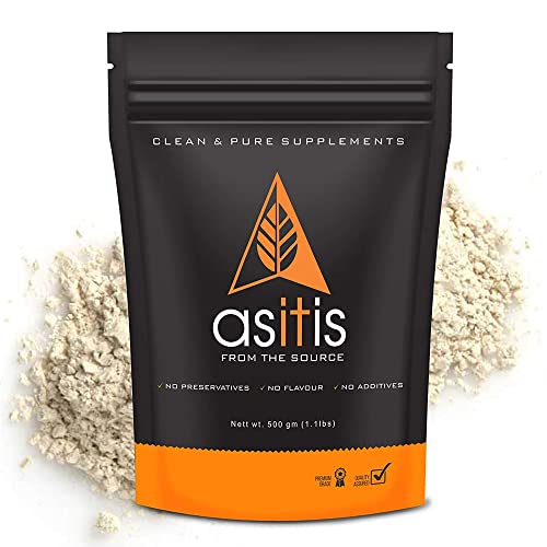 Asitis Nutrition Soy Protein Isolate 90% | Vegan Plant Protein - 500 gm