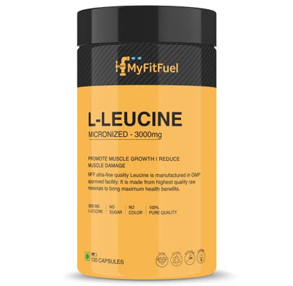 MyFitFuel L-Leucine (3000mg) 120 Capsules