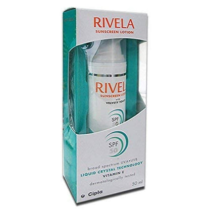 Cipla Rivela SPF50 Sunscreen Lotion 50ml