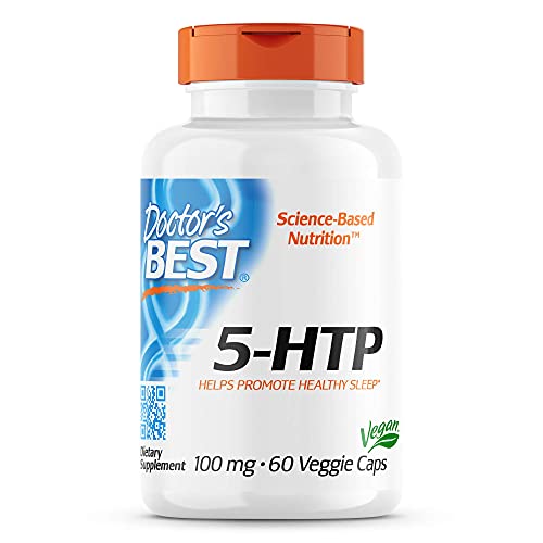 Doctor's Best 5-Htp Vegetable Capsules - 60 Count (100 Mg)