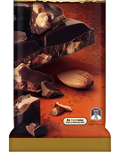 Cadbury Old Gold Roast Almond Dark Chocolate, 6.35 oz / 180 g