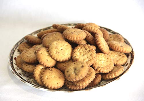 Utsav Special Namkeen_Salted Round Biscuit | Tea TIme Snacks | Salted Crackers (200)